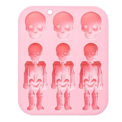 SUGAR SISTERS - Small Skeleten & Skull Mould