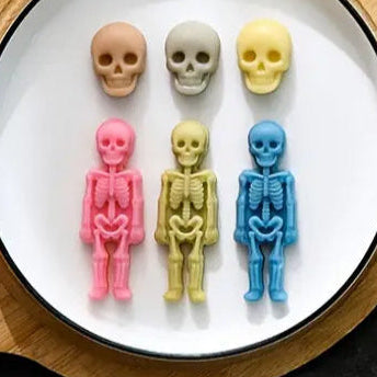SUGAR SISTERS - Small Skeleten & Skull Mould