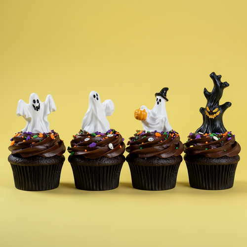 SUGAR SISTERS - Spooky Halloween Decorations Pk 4
