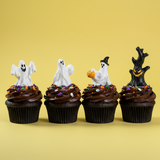 SUGAR SISTERS - Spooky Halloween Decorations Pk 4