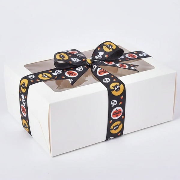 Halloween Icons  Ribbon 25mm x Metre
