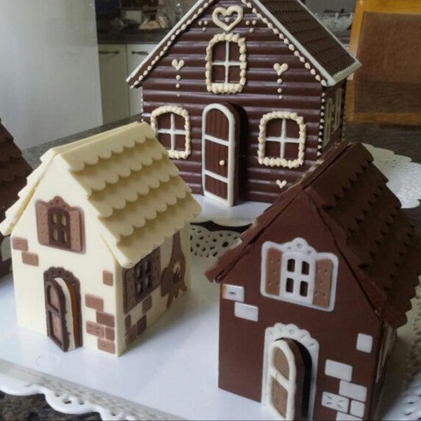 SUGAR SISTERS - Gingerbread Chocolate House Mould
