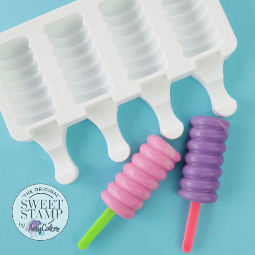 Cake Popsicle Mini Twist Mould - SWEET STAMP