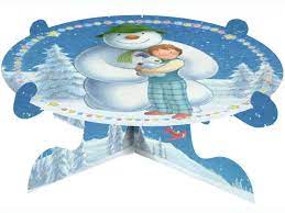 The Snowman™ and The Snowdog Single Tier Cake Stand