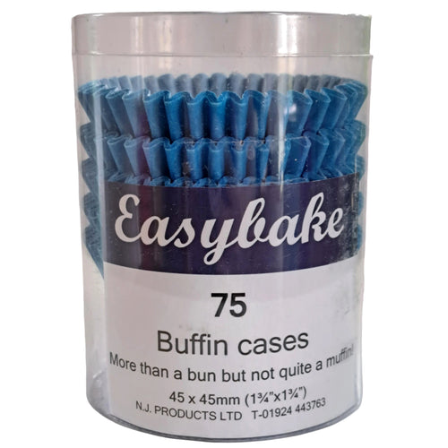 Dark Blue  Buffin Cases Pk 75