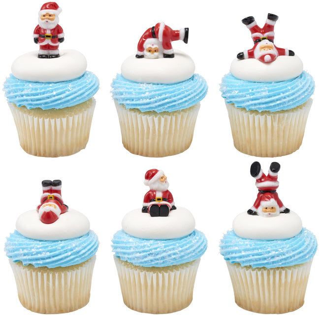 Tumbling Santas Pk 6