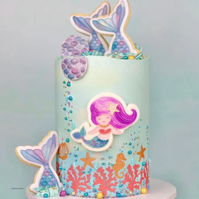 Mermaid Tail OUTboss STAMP N CUT