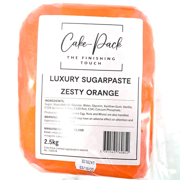 Zesty Orange Luxury Sugarpaste 2.5kg