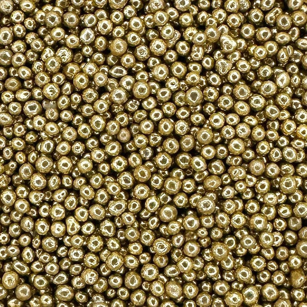 SUGAR SISTERS- Metallic Gold  Non Pareils 80g