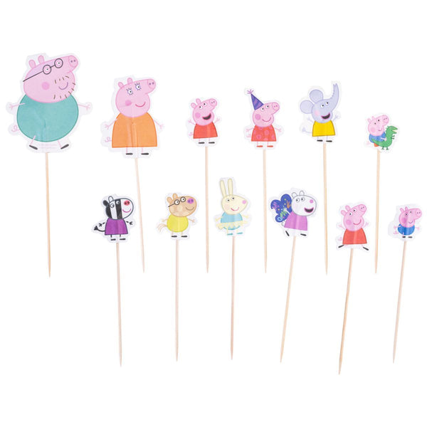 Peppa Pig Cupcake Toppers Pk 24