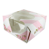 Pink Heart Cake Box - 10