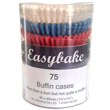 Dark Blue  Buffin Cases Pk 75