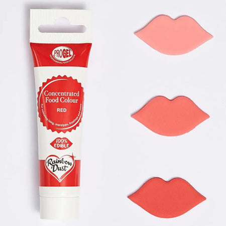 Christmas Red Colour Splash Gel Paste 25g