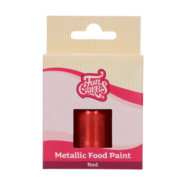 Metallic Red Paint 30ml