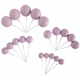 SUGAR SISTERS - Matt Lavender Cake Balls Pk 20