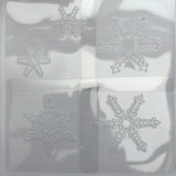 CAKE STAR Snowflake Cutter & Texture Mat Set 7