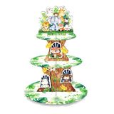 Jungle Animals Cupcake Stand Kit