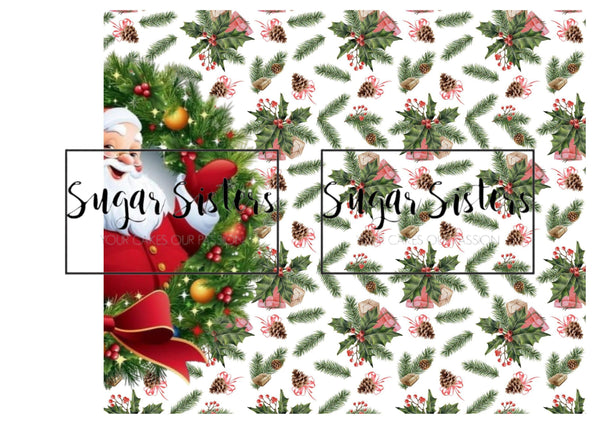 Santa Claus Wrap Set (6" x 8" High)