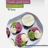 Dusky Pink /Wine SugarFlair Gel paste