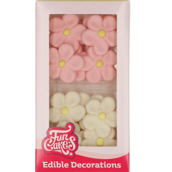 Sugar Paste Daisy Decorations Pk 6