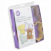 WILTON Baby Cookie Cutters Set 4