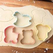 WILTON Baby Cookie Cutters Set 4