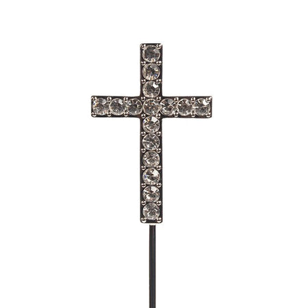 Pearlised Silver Cross