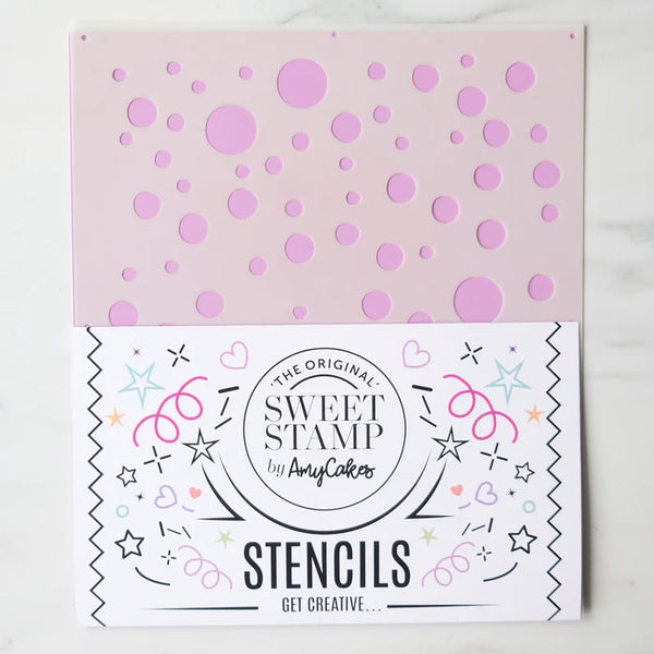 Bubble Pop Stencil - Sweet Stamp