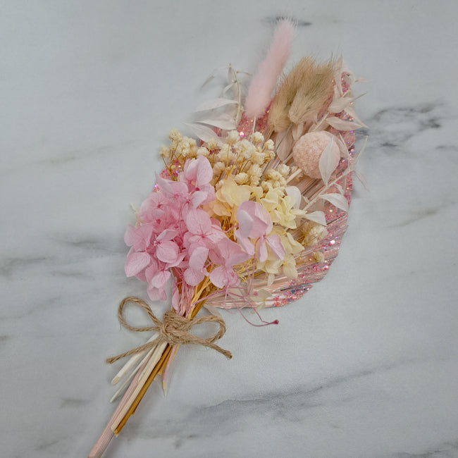 SUGAR SISTERS - Blossom -  Dried Flower Glitter  Bouquet