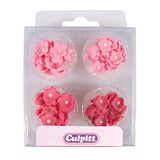 Culpitt Sugar Decoration 100 Pink Mini Flowers