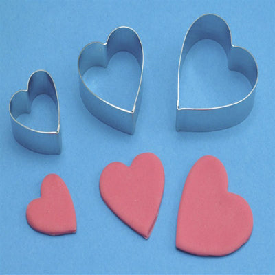 PME Heart Arum Lily Cutter Set 3
