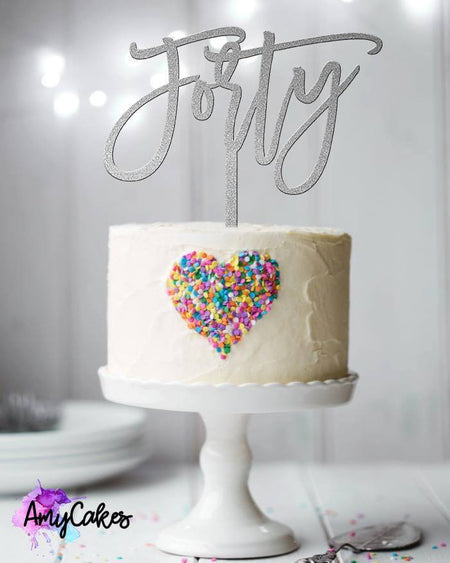 Oh Baby Cake Topper Blue  - SWEET STAMP