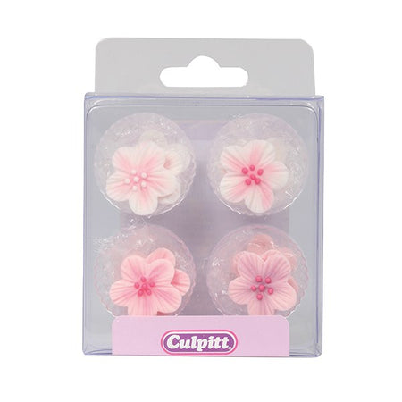 Culpitt Sugar Decoration 100 Pink Mini Flowers