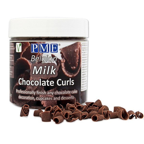 Milk Chocolate Curls 3oz (85g)