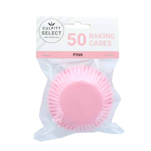 Cupcake Cases Pink Pk 50