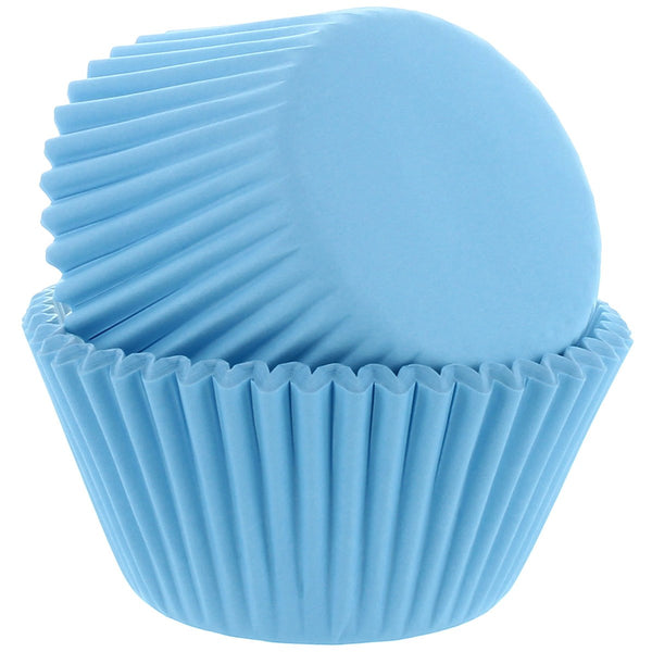 Cupcake Cases Blue Pk 50