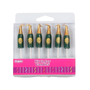 Champagne Candles 6pk
