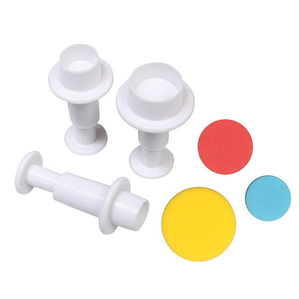 Cake Star Mini Circle Plungers Set 3