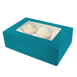 6/12 Cupcake Box Teal