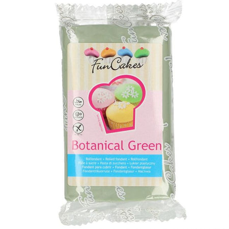 FunCakes Sugar Paste Lime Green 250g