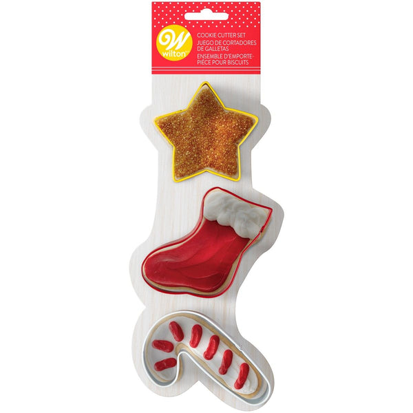 Candy Cane Cookie Cutter Set 3 WILTON
