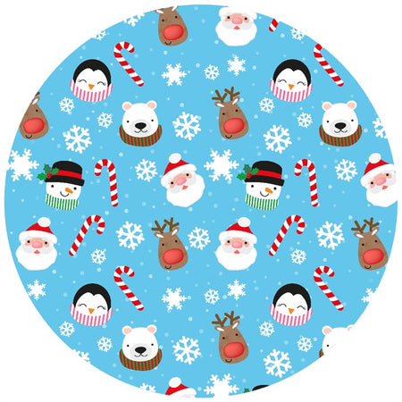 6/12 Cupcake Box & Gift Tag - Snowman Cupcake Box