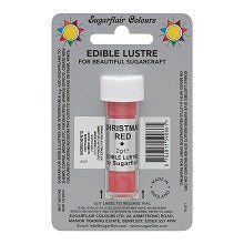 Claret Edible Lustre Dust 4g