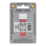 Edible  Lustre  Christmas Red