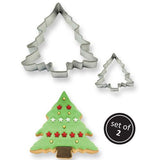 Christmas Tree Cookie Cutters Set 2 PME