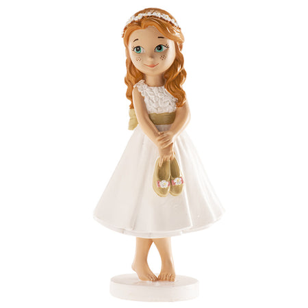 Communion Girl with Rosary beads 16.5cm
