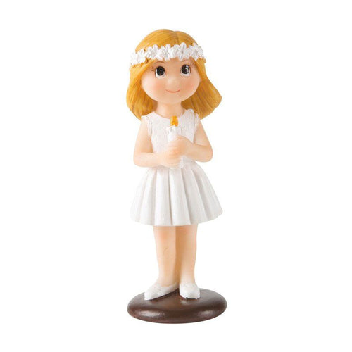Communion Girl Figure with Candle
