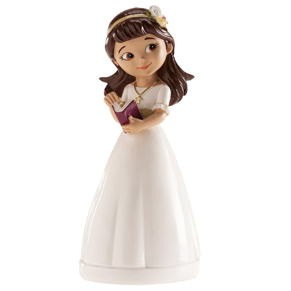 Communion Girl with Bible 13cm