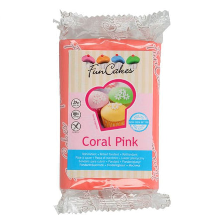 FUNCAKES Covering Paste Baby Pink 500g