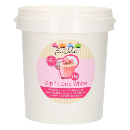 White Dip n Drip 375g Funcakes